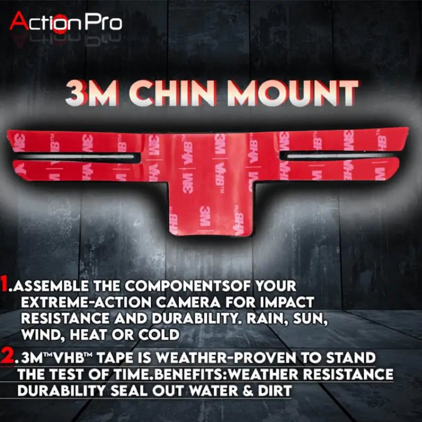HELMET CHIN MOUNT STRAP
