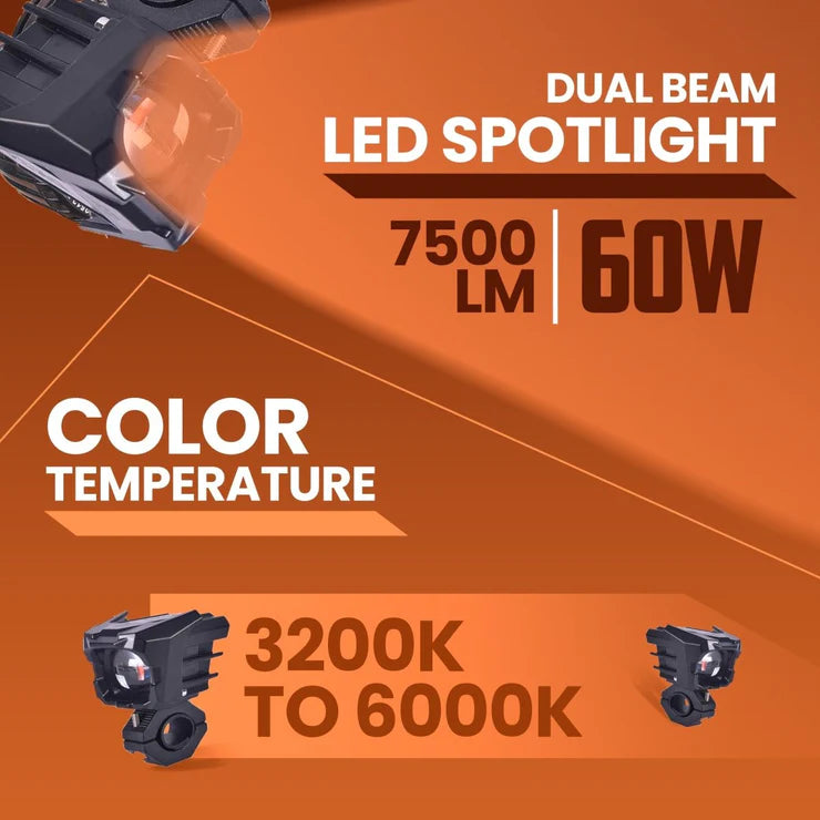 LGP DK34 DUAL BEAM LED SPOTLIGHT