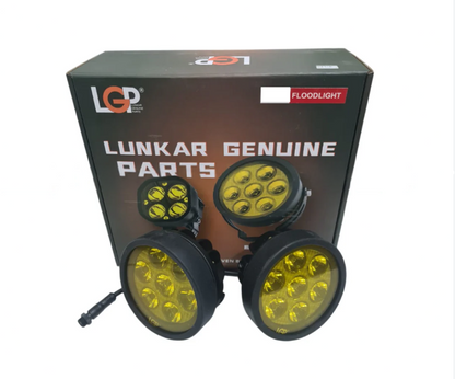 7 LED ROUND 140W (6 MONTHS WARRANTY)